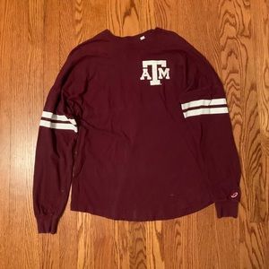 Texas A&M University Spirit Jersey Long Sleeve